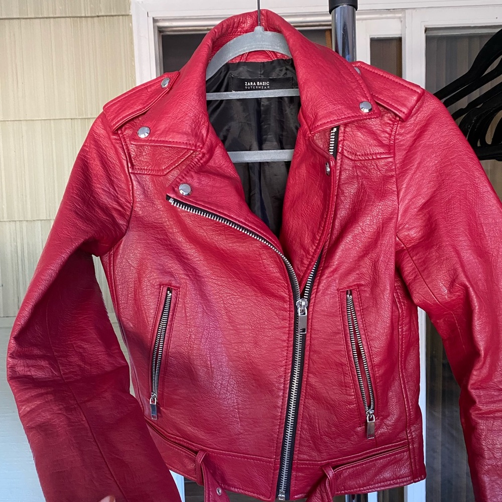 Leather jacket
